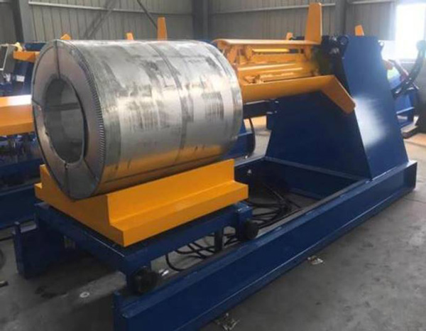 I-Coil-Hydraulic-Steel-Decoiler-5tons-with-Loading-Car4