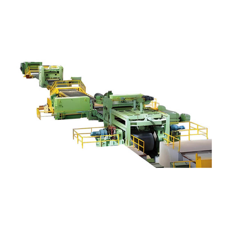 Nagy pontosságú automata fémacél tekercs hasító és hosszra vágó gép Produ (