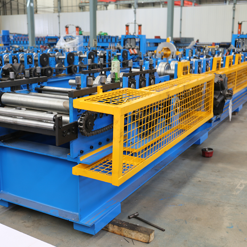 Main Power 22KW CZ Purlin Roll Forming Machine Fast Change High Durab (